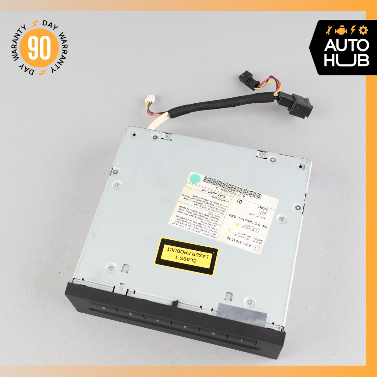 03-13 Mercedes W219 CLS500 E55 AMG SLK280 Radio 6 Disk CD Changer Player OEM - photo 8