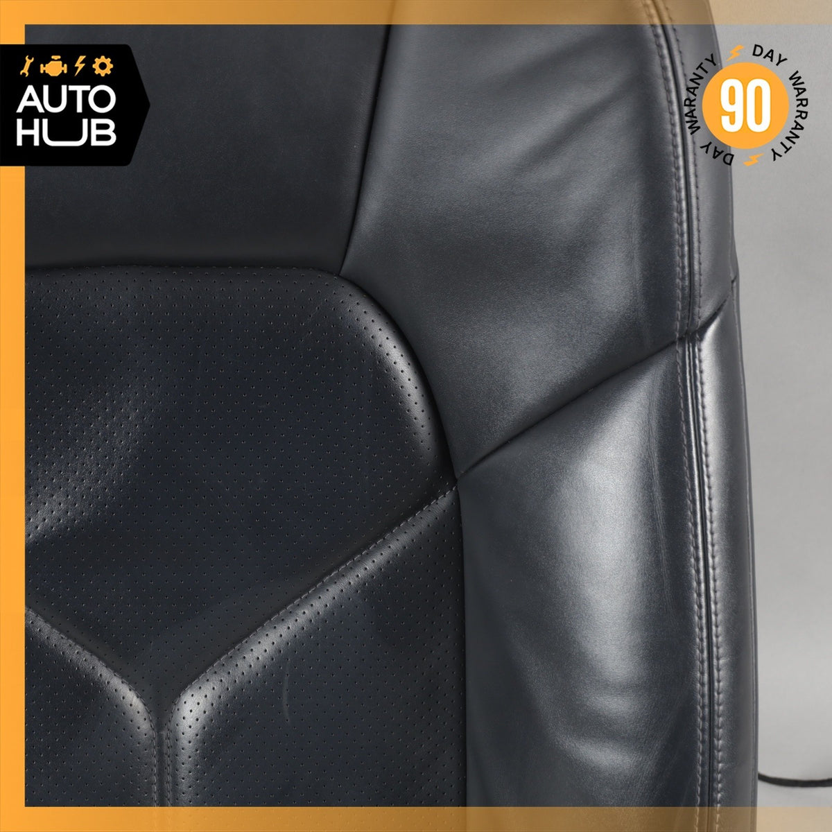 11-18 Porsche Cayenne 958 Front Left Side Seat Upper Cushion Leather OEM - photo 3