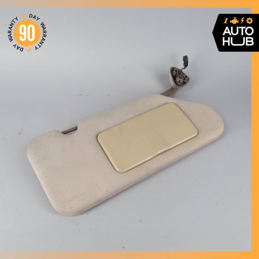 04-05 Cadillac XLR Right Passenger Side Sun Visor Shade Beige 10334541 OEM - photo 1