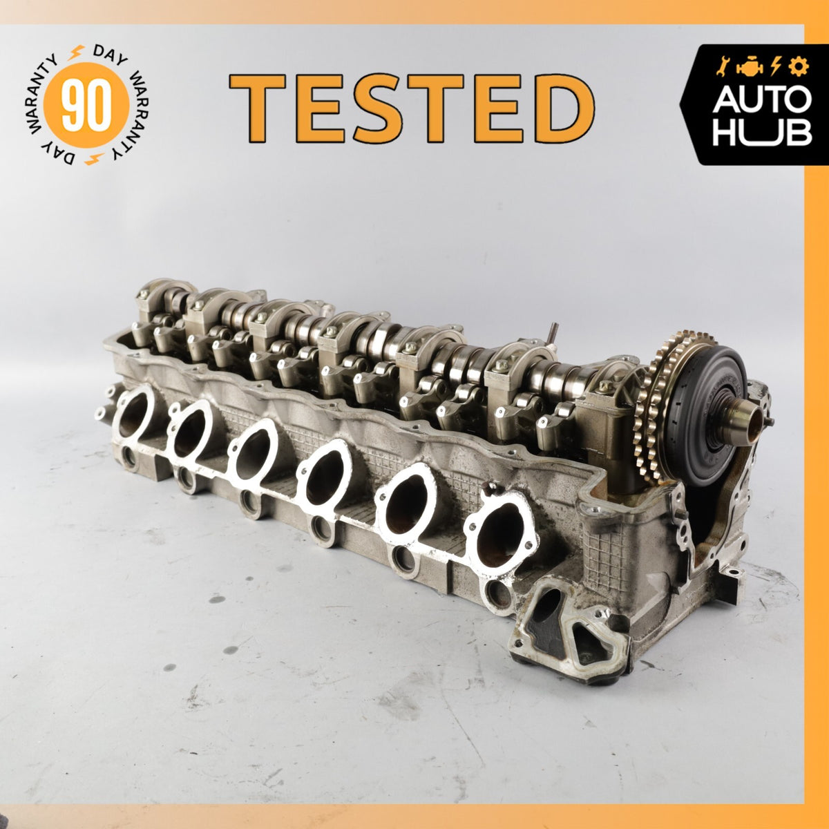 03-14 Mercedes W216 CL600 S600 M275 Left Driver Cylinder Head 2750161301 OEM - photo 1