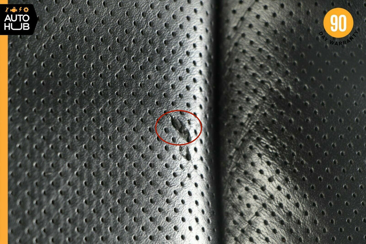 07-14 Mercedes W216 CL550 Front Left Side Bottom Lower Seat Cushion Black OEM - photo 2