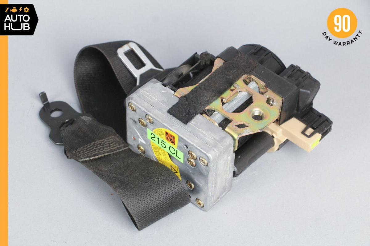 02-06 Mercedes W215 CL500 CL55 AMG Seat Belt Retractor Front Right Black OEM - photo 10