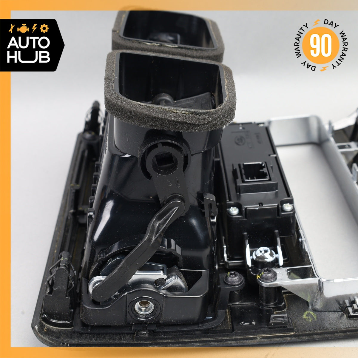 14-22 Range Rover Sport L494 Rear Center Console Air Vent Trim w/ Switch OEM - photo 13