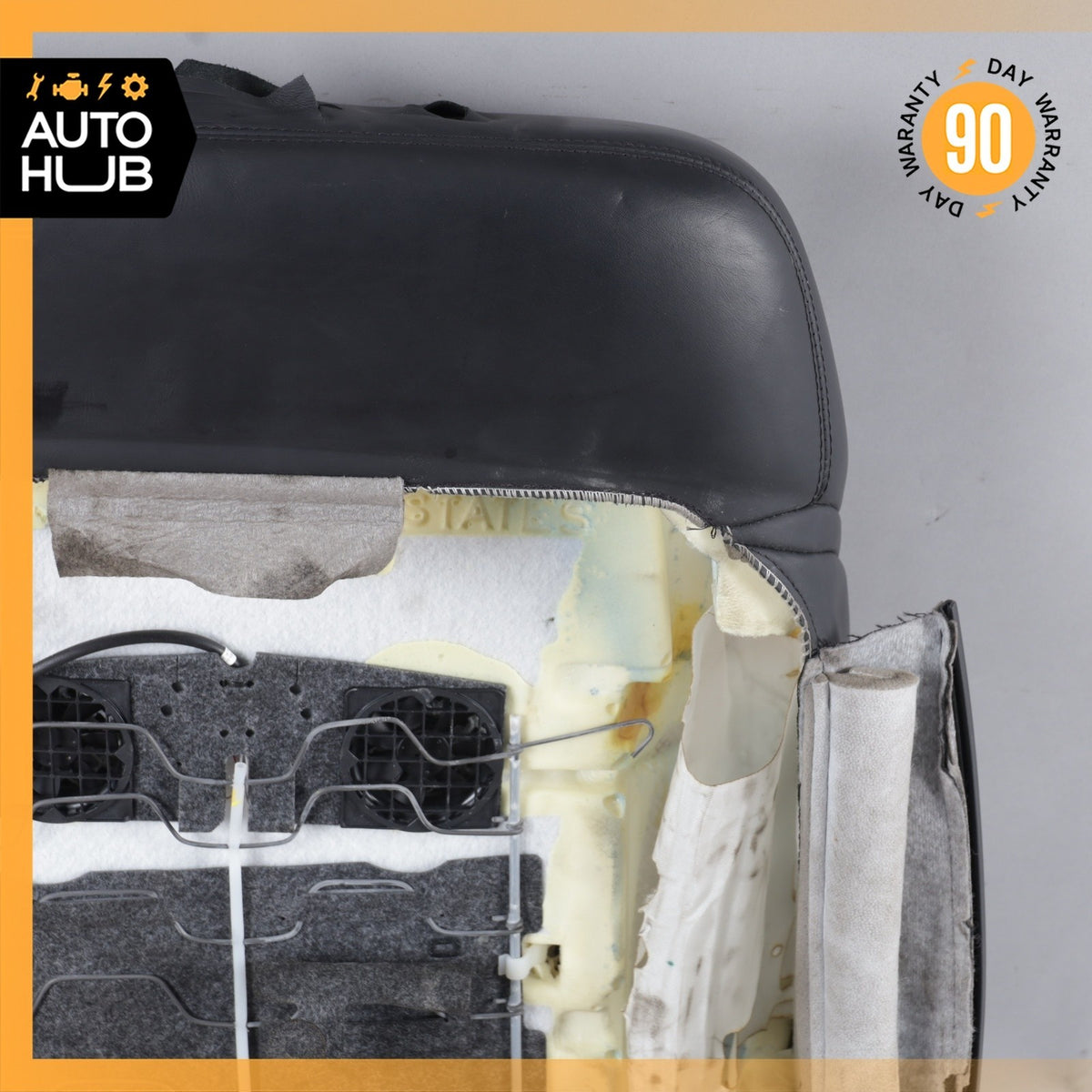 12-16 Mercedes X166 GL350 ML63 Front Right Top Upper Seat Cushion Designo OEM - photo 12