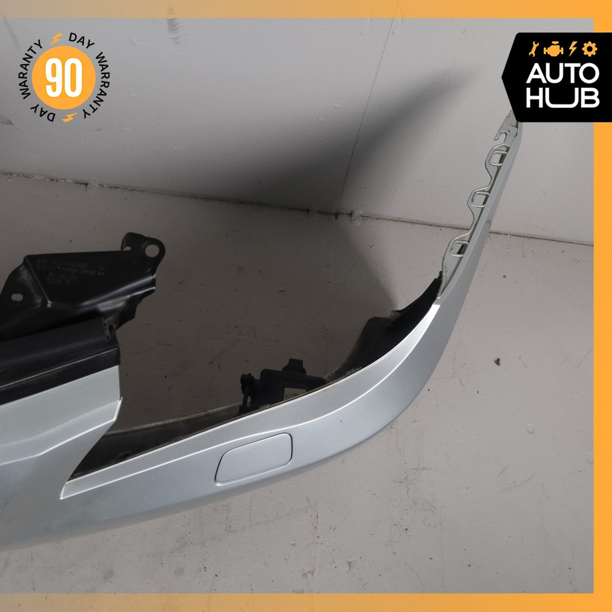08-10 BMW E60 535i 545i 550i Front Bumper Cover Panel Silver OEM - photo 13