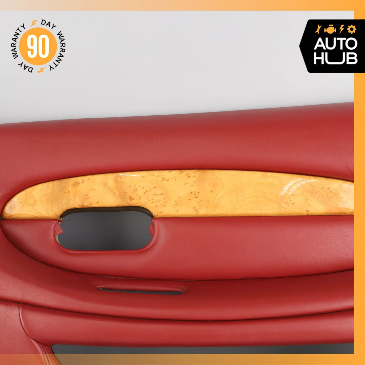 00-04 Aston Martin DB7 Vantage Front Right Passenger Door Panel Red OEM 35k - photo 7