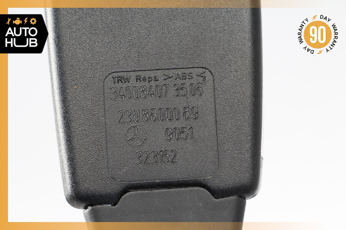 03-08 Mercedes R230 SL500 SL55 AMG SL550 Left or Right Seat Belt Buckle OEM - photo 9