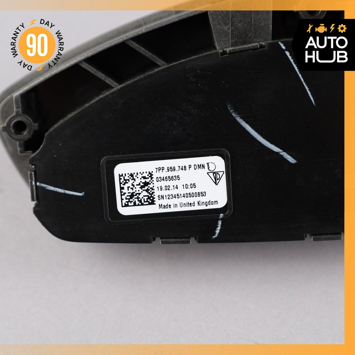 10-18 Porsche Panamera 970 Front Right Seat Control Panel Switch OEM - photo 9