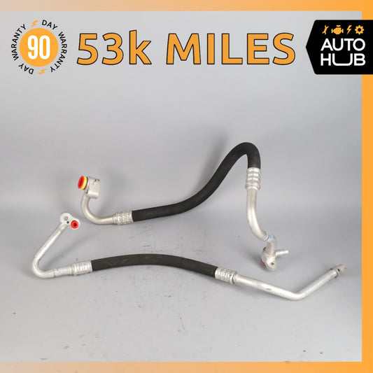 12-15 Mercedes R172 SLK250 AC Air Conditioning Hose Pipe Line Set of 2 OEM 53k - photo 1