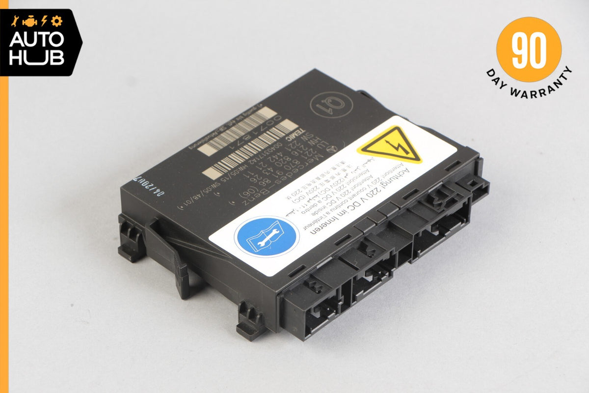 07-10 Mercedes W221 S600 CL550 Front Left or Right Seat Contour Control Module - photo 3