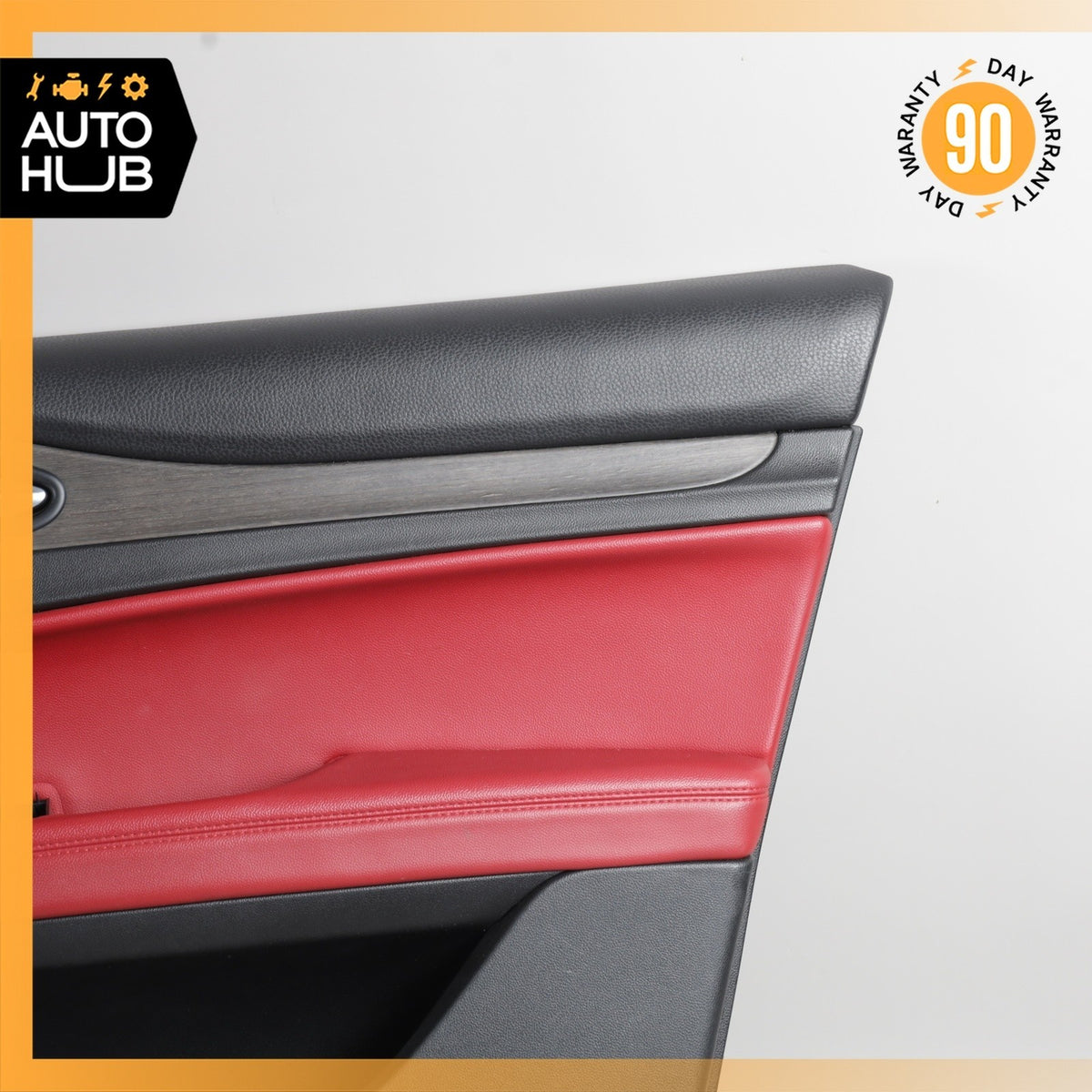 17-22 Alfa Romeo 949 Stelvio Front Right Side Interior Door Panel Red OEM - photo 4
