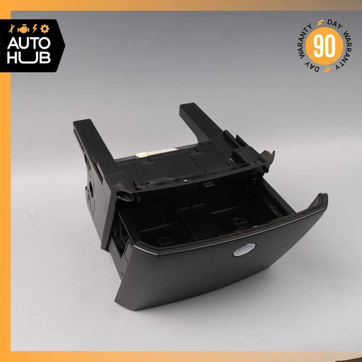 06-13 Mercedes W251 R350 R500 Rear Center Console Cup Holder / Ashtray Black OEM - photo 4