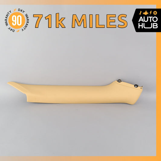 12-18 Bentley Continental GTC Front Right Side A-Pillar Trim Cover Beige OEM 71k - photo 1