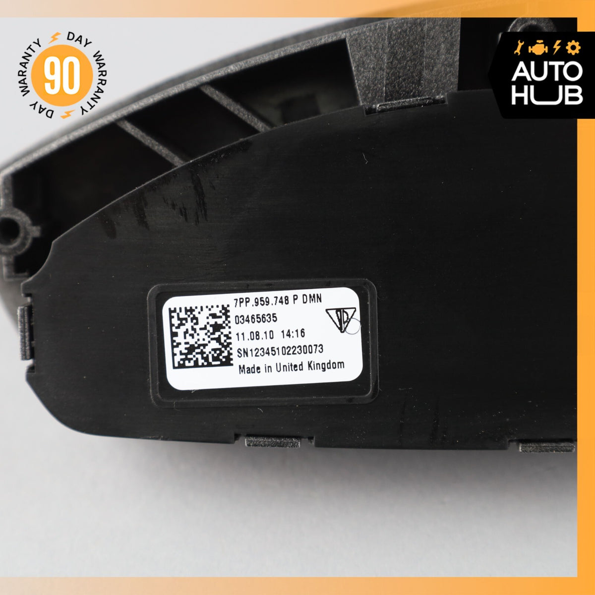 11-18 Porsche Cayenne 958 Hybrid S Front Right Side Seat Control Switch OEM - photo 8