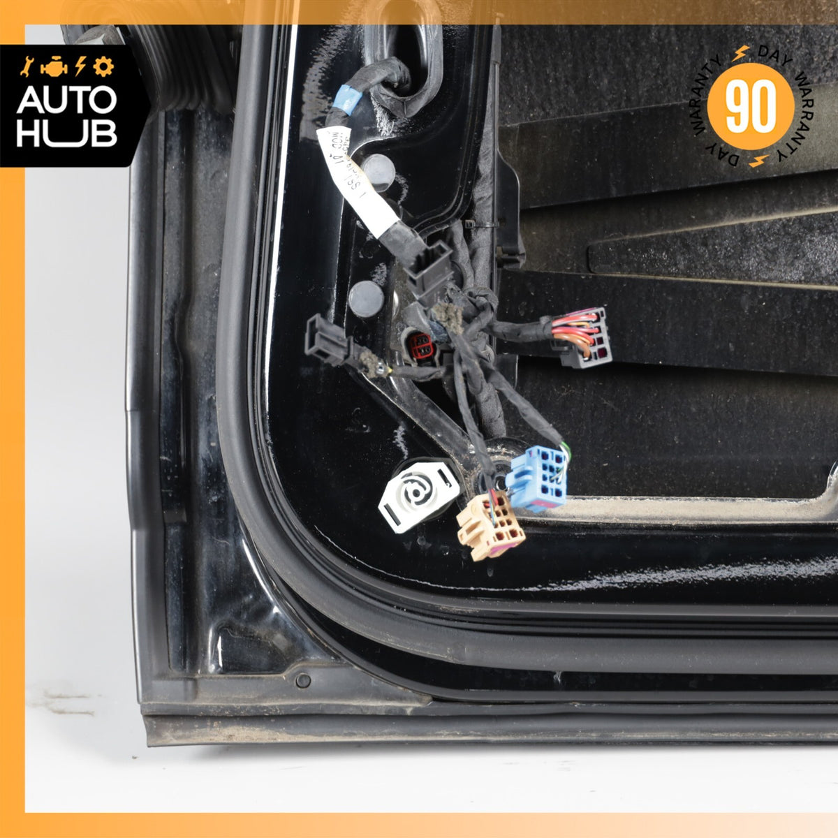 06-13 Bentley Continental Flying Spur Rear Right Side Door Shell Black OEM - photo 21