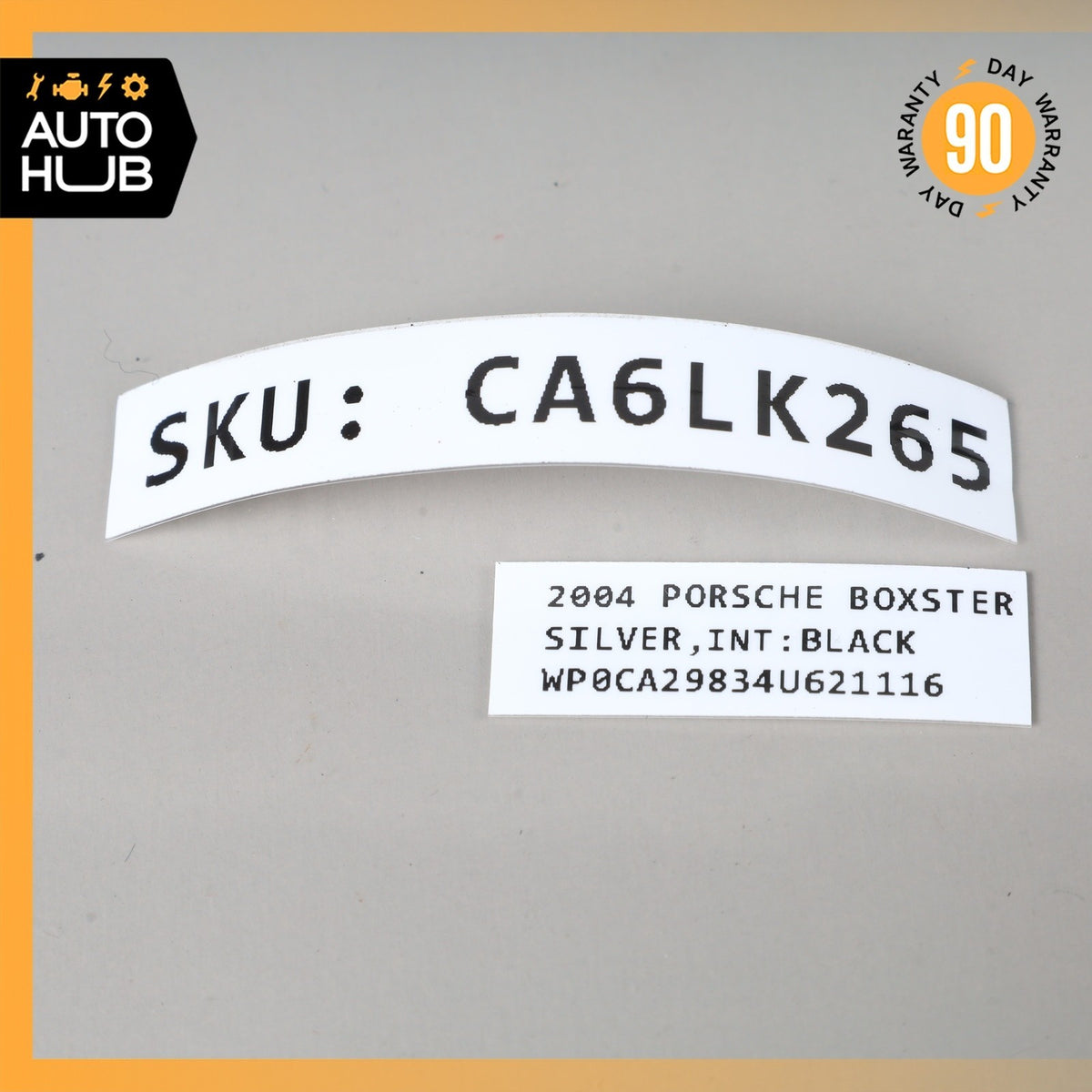 Porsche Boxster 986 Trunk Boot Release Open Control Switch 99661310610 OEM - photo 10