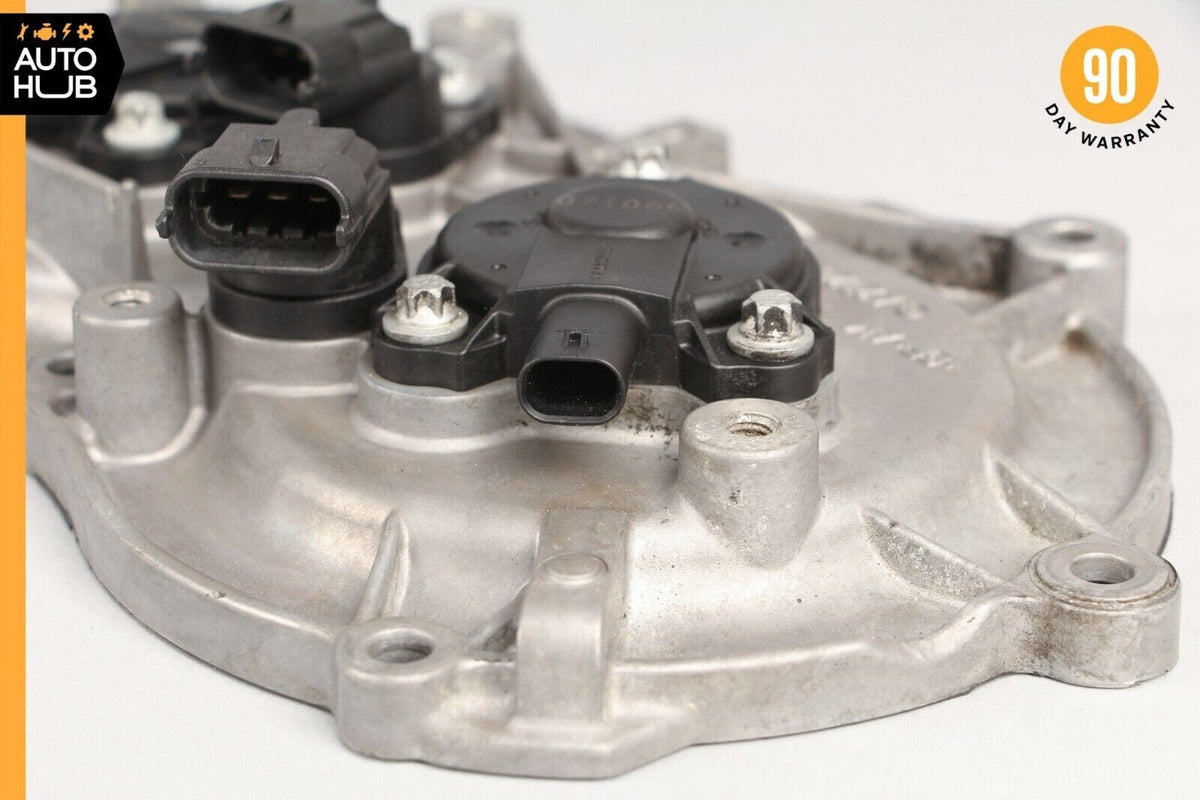 Mercedes W221 S550 E350 Front Left Side Engine Timing Chain Cover Plate OEM - photo 3