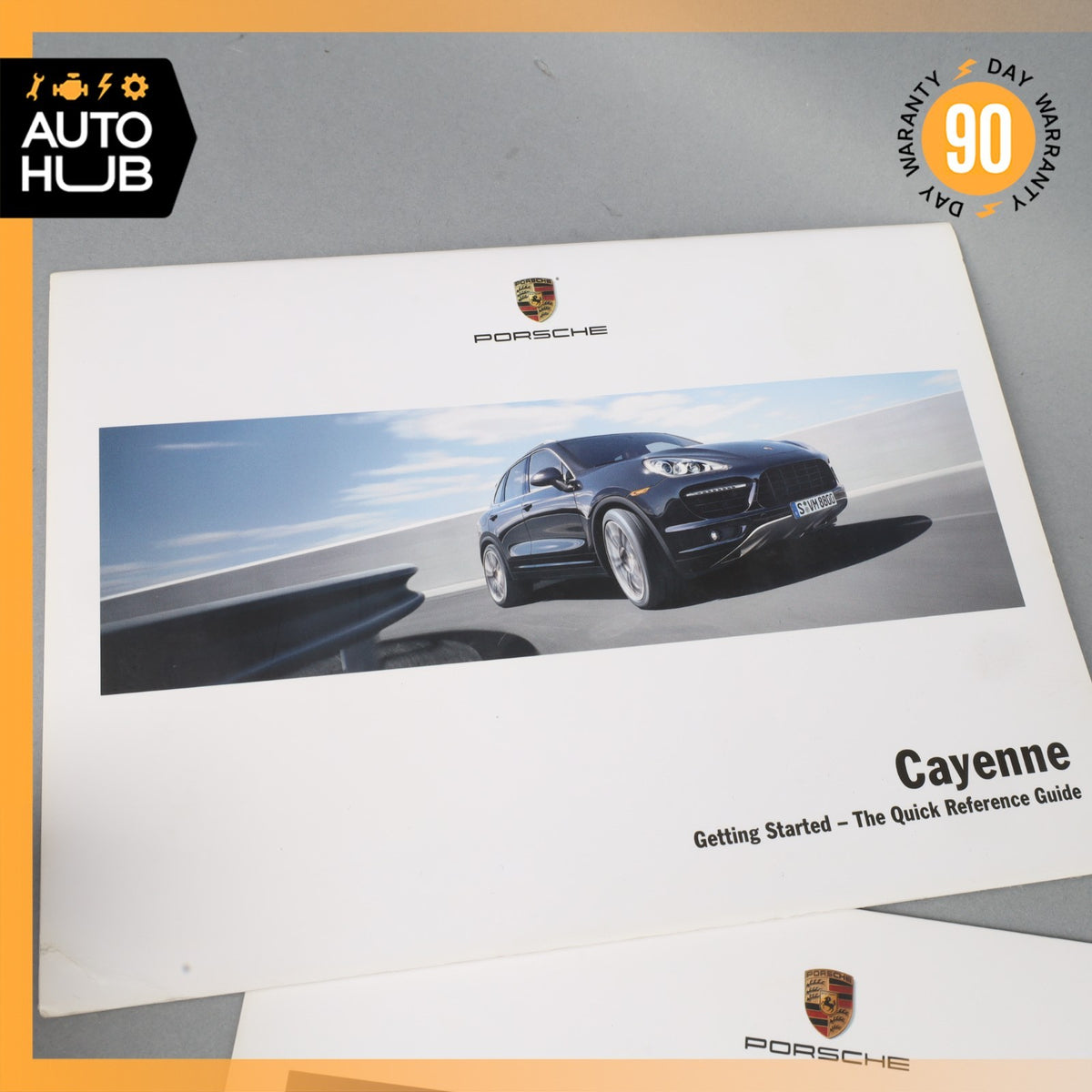 2012 Porsche Cayenne 958 Turbo Operator's Owner's Manual Book Assembly OEM - photo 9