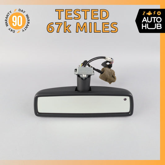 06-18 Bentley Continental Flying Spur Interior Rear View Mirror Black OEM 67k - photo 1