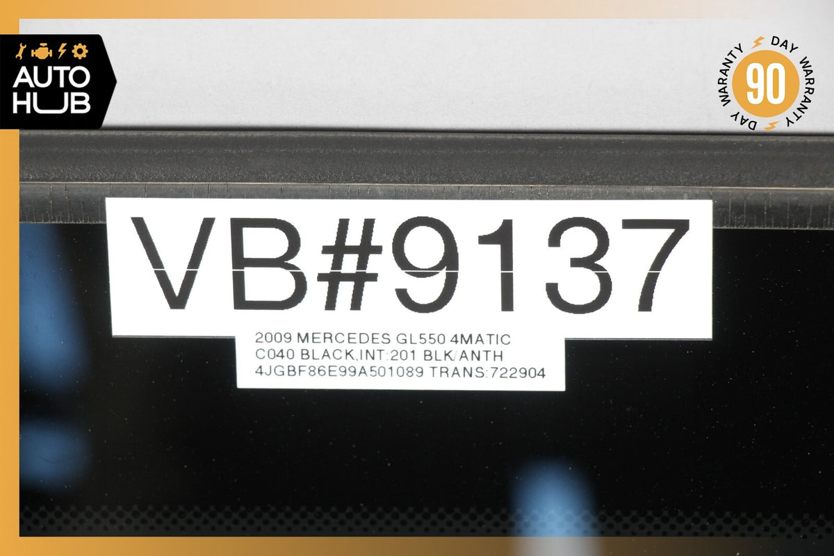 06-13 Mercedes X164 GL550 ML500 R350 Sunroof Sun Roof Glass 2517800021 OEM - photo 12
