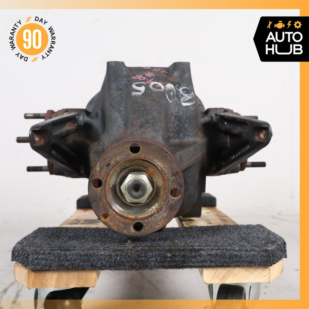 00-04 Aston Martin DB7 Vantage Auto Rear Differential Diff Axle Carrier 3.06 38k - photo 11