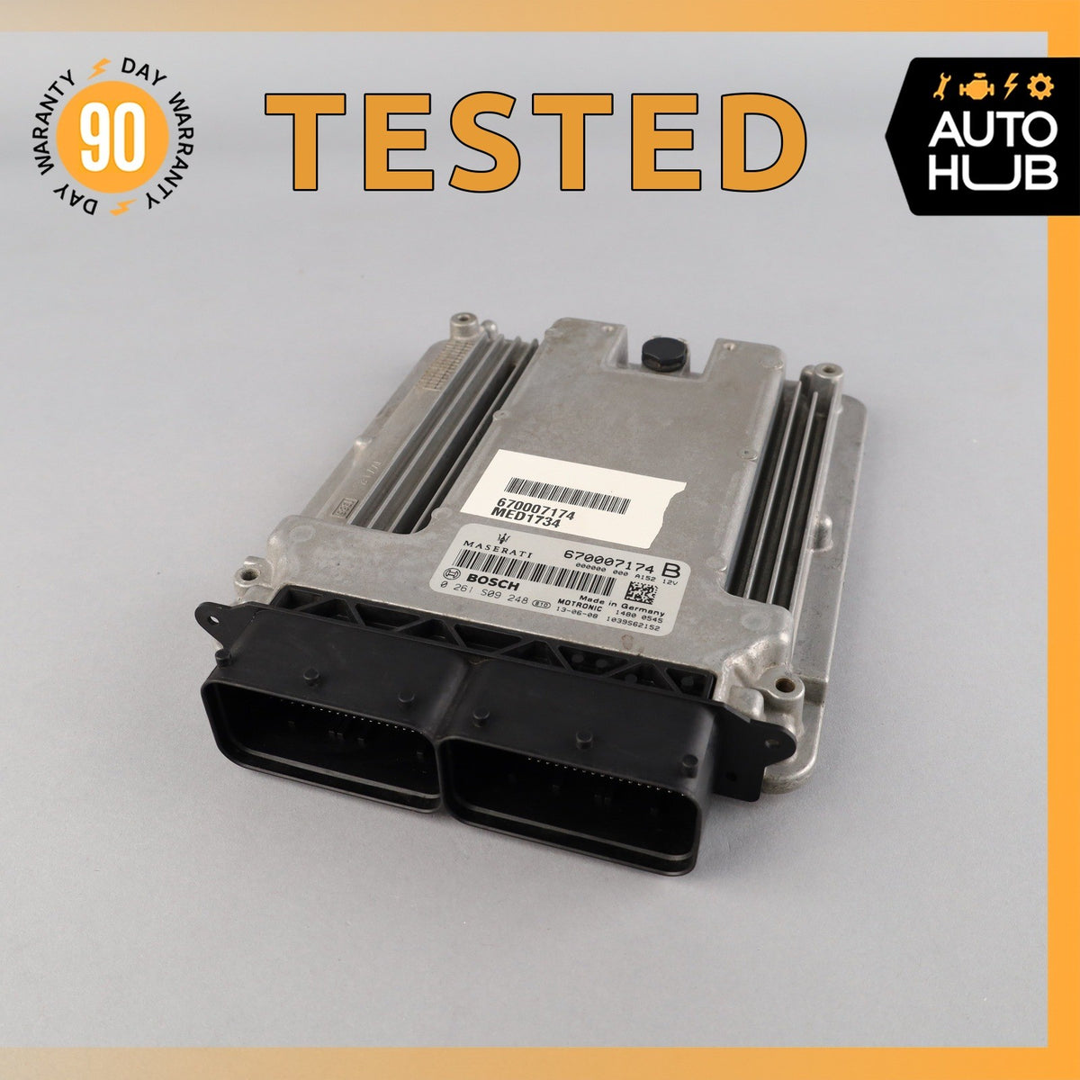 14-17 Maserati Quattroporte M156 Ghibli M157 Ignition Control Module ECU OEM - photo 1