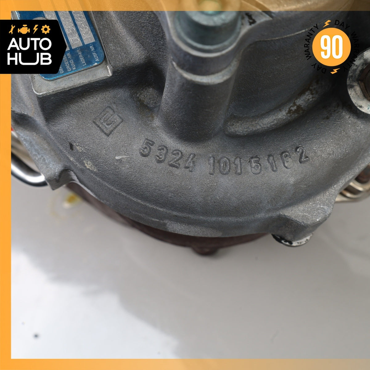 03-08 Bentley Continental GT GTC 6.0L W12 Turbocharger Turbo Right Side OEM 87k - photo 20