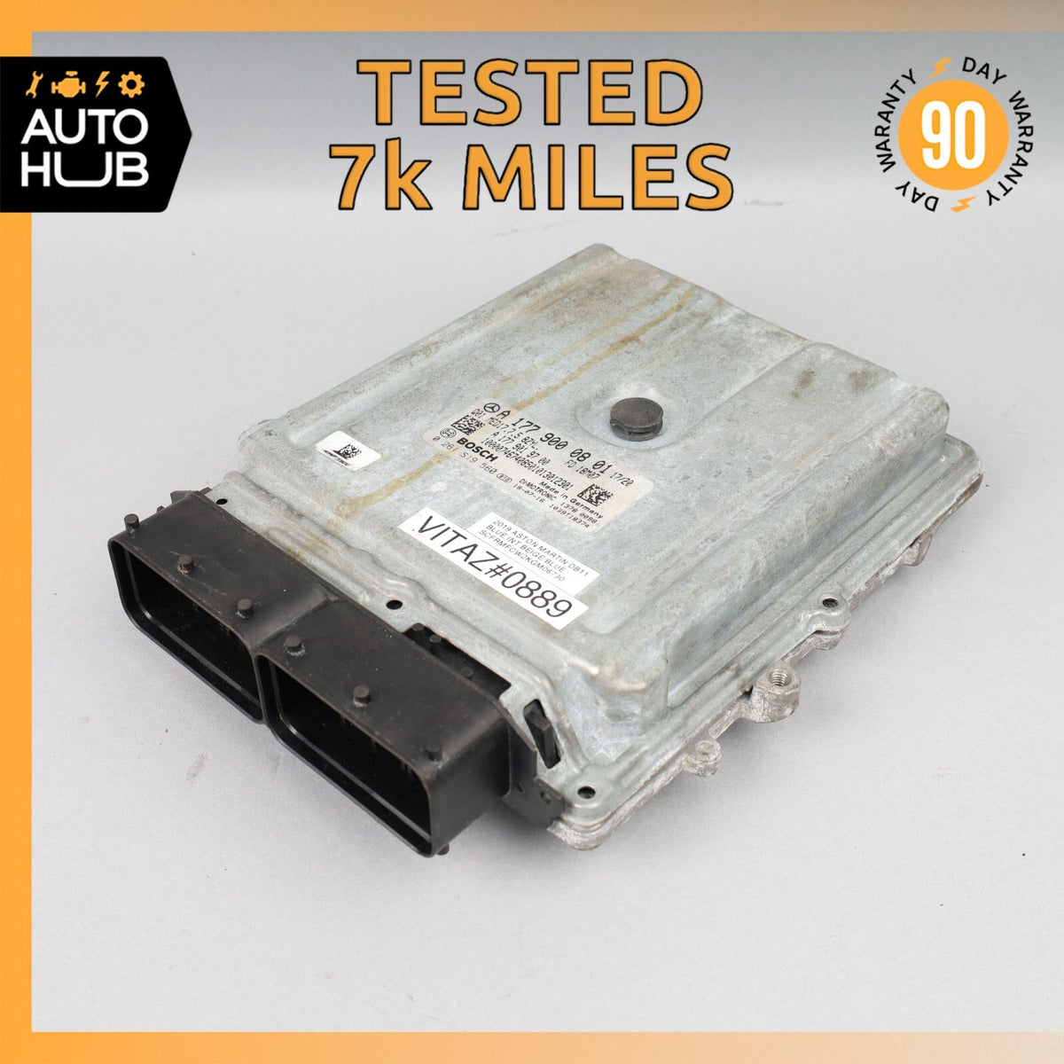 18-23 Aston Martin DB11 M177 ECU Engine Control Module Unit OEM 7K MILES - photo 1