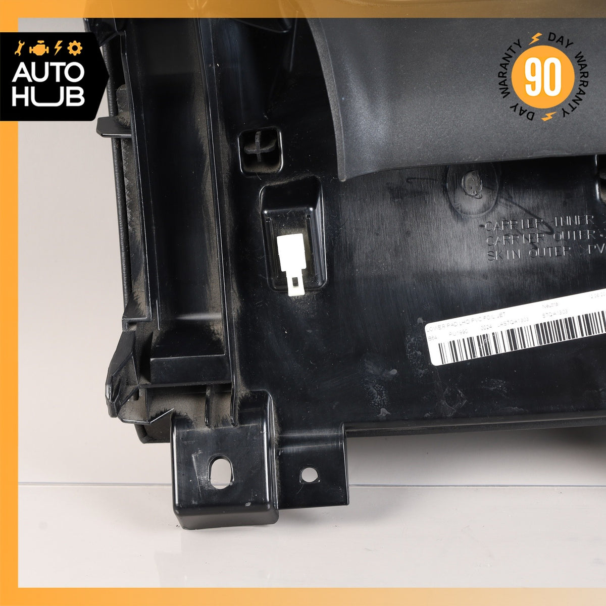 14-24 Jaguar X152 F-Type Front Left Under Dash Lower Knee Panel Black OEM - photo 10