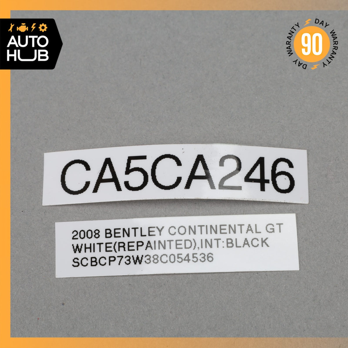 03-11 Bentley Continental GT Left Side Fender Support Bracket 3W8821155A OEM 87k - photo 14