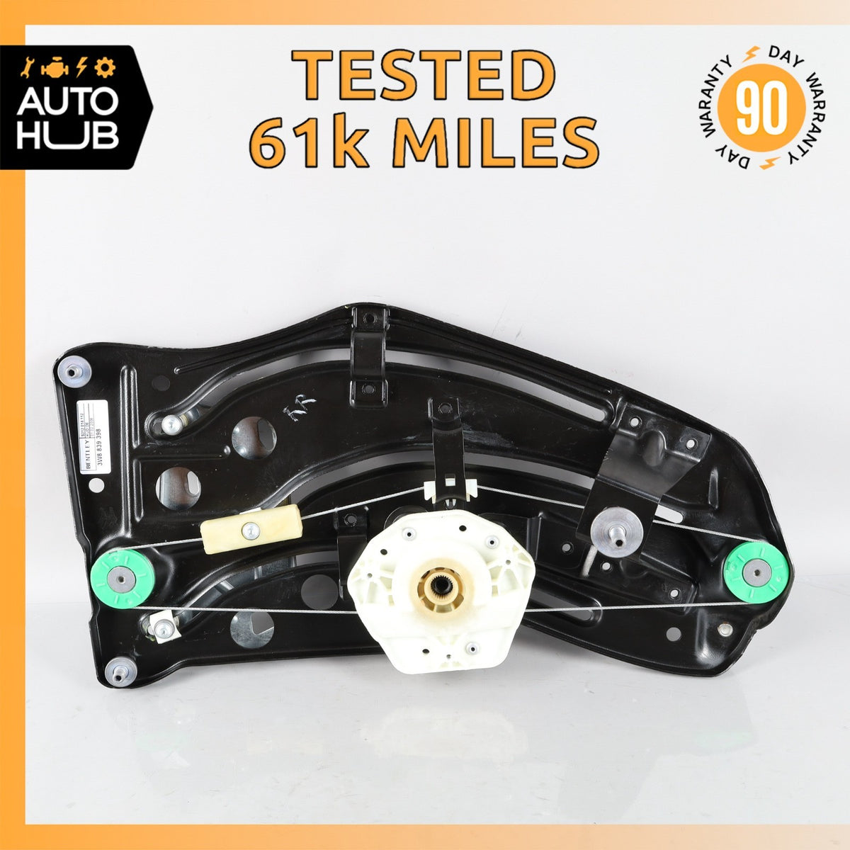 06-07 Bentley Continental GT Coupe Rear Right Side Window Regulator OEM 61k - photo 1