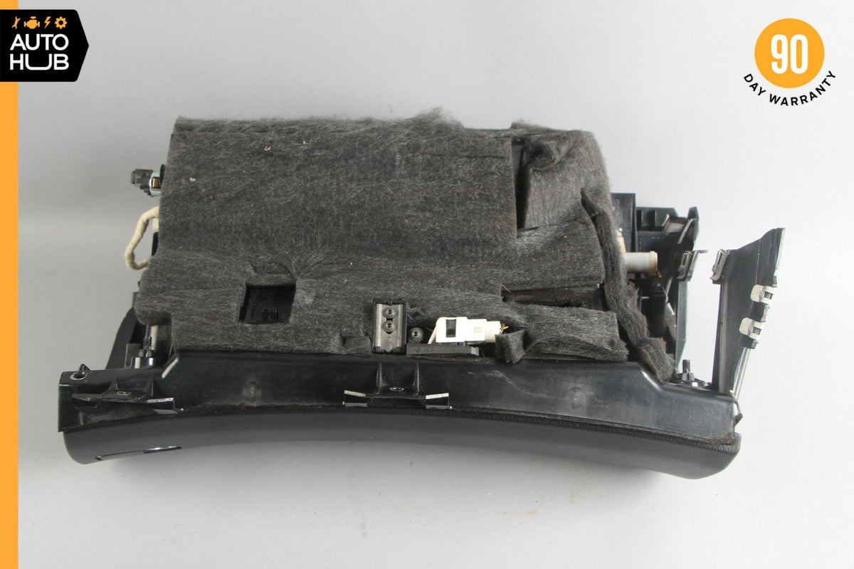 10-13 Mercedes W221 S400 S550 Dash Board Glove Box Compartment Black OEM - photo 7