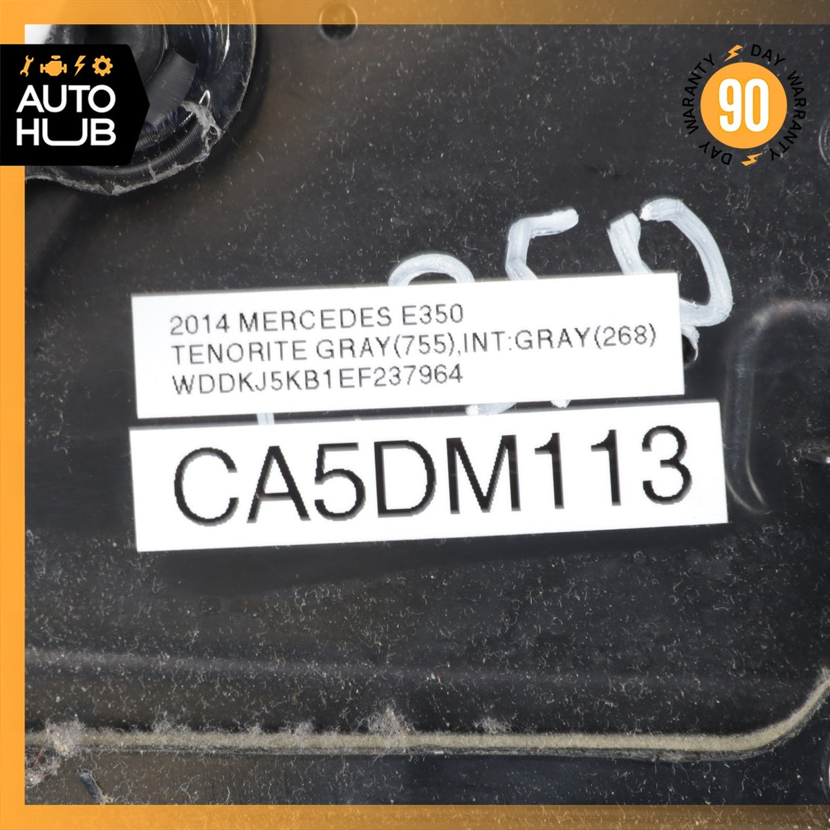 14-17 Mercedes W207 E350 E550 Coupe Door Panel Rear Left Driver OEM - photo 18