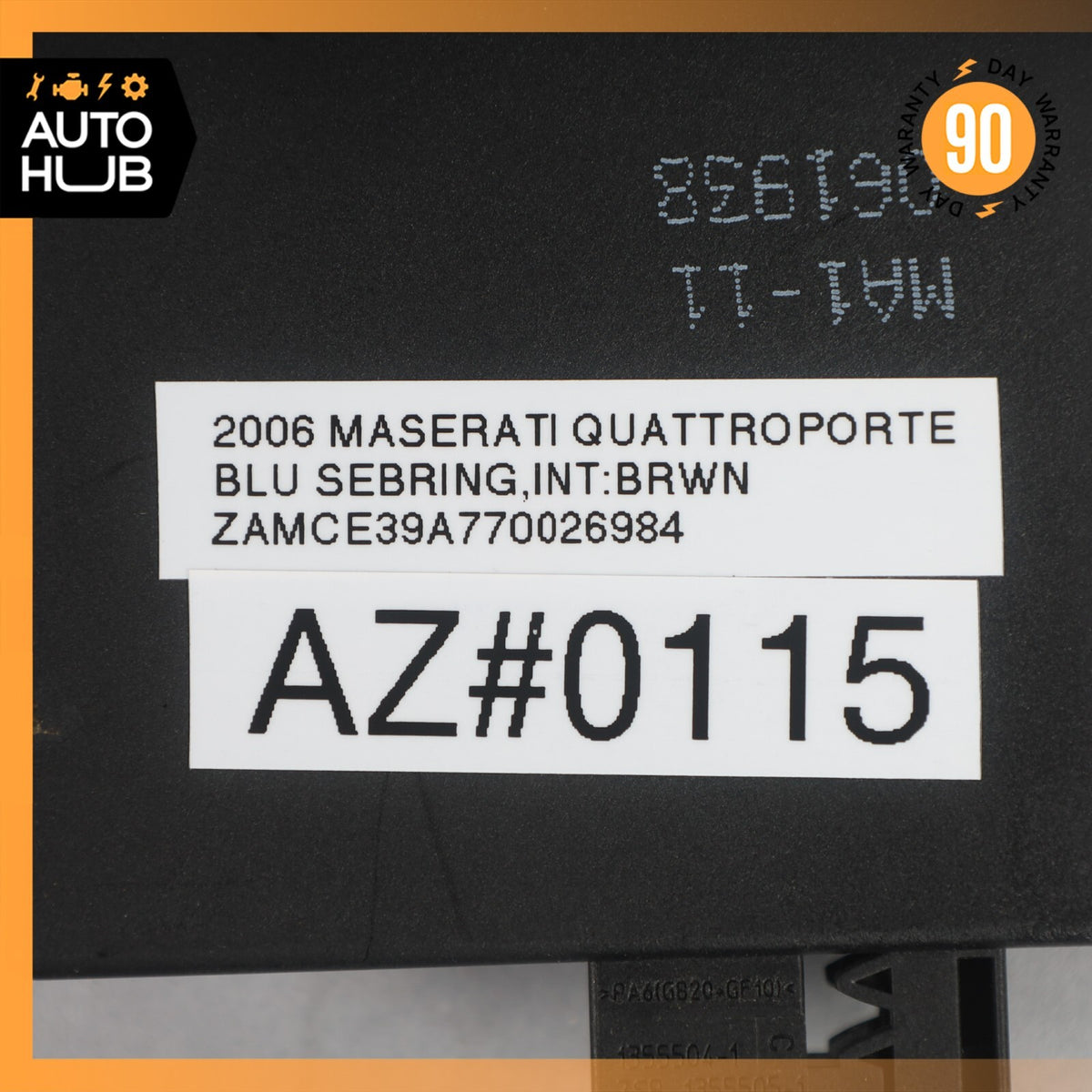 03-13 Maserati Quattroporte S M139 Front Left Side Seat Control Module OEM 79k - photo 8
