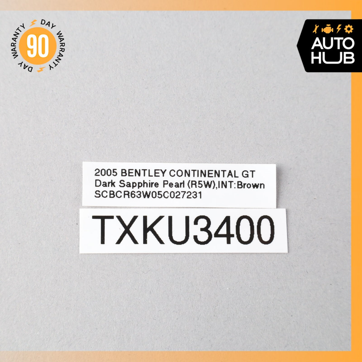 03-12 Bentley Continental GT Flying Spur GTC Climate Temperature Sensor OEM 53k - photo 11