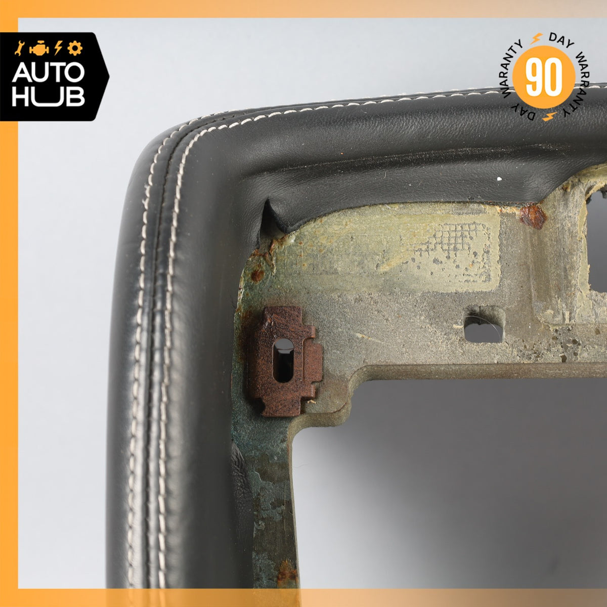 07-11 Bentley Continental GTC Rear Center Console Trim Bezel Black OEM - photo 16