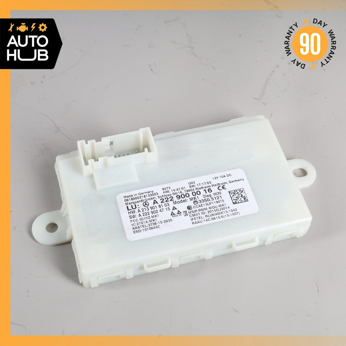 Mercedes W213 E300 Keyless Go Entry Control Module Unit OEM - photo 2
