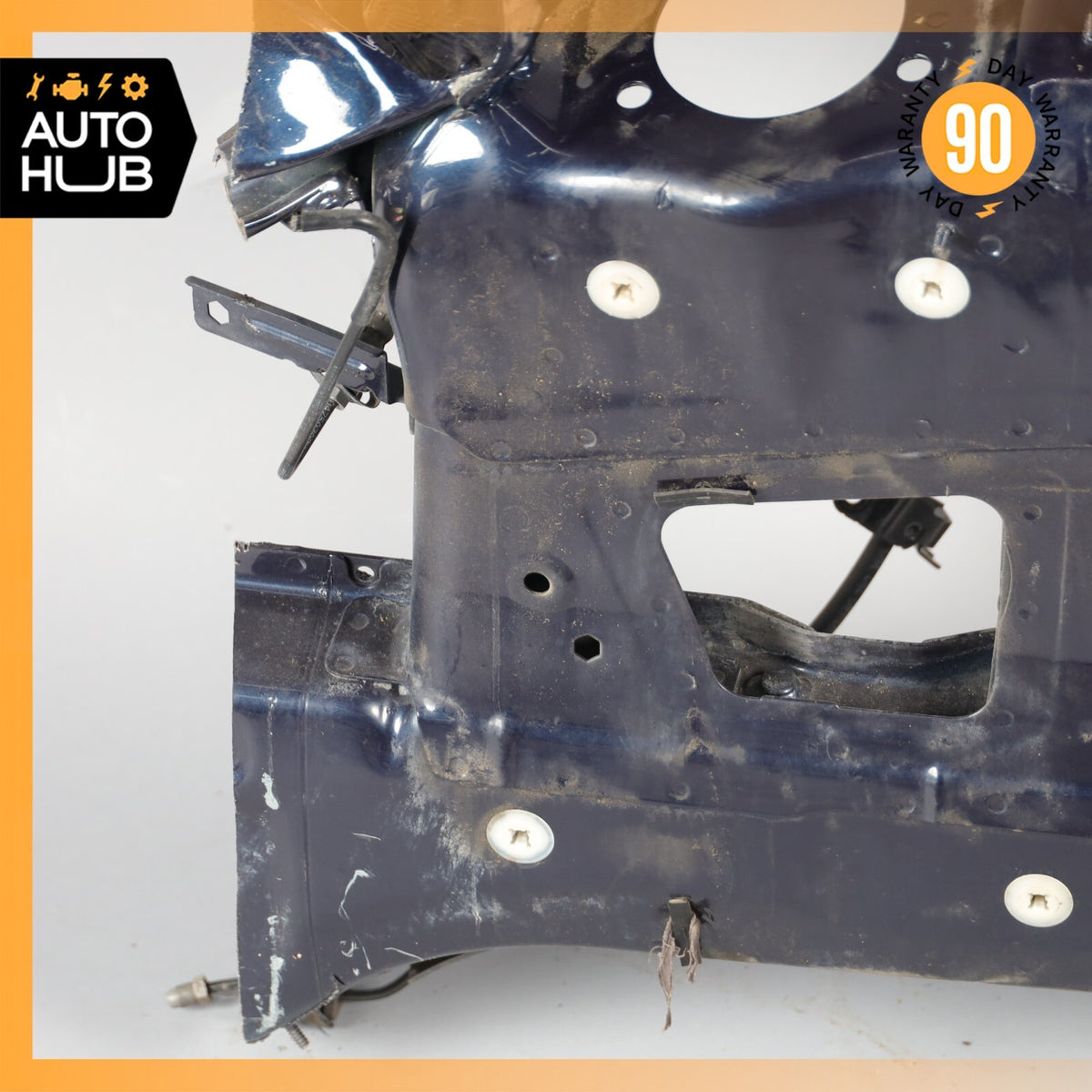11-14 Porsche Cayenne 958 Front Left Side Frame Apron Beam Inner Fender OEM - photo 7