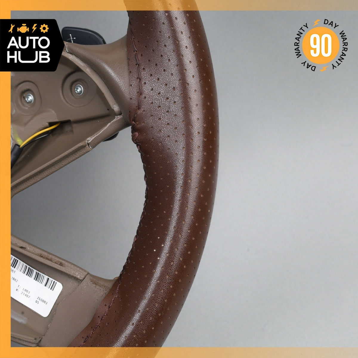 09-13 Mercedes W164 ML350 GL550 R350 Driver Steering Wheel Brown 1644607003 OEM - photo 10