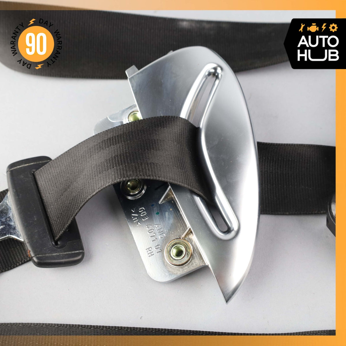 03-10 Bentley Continental GT Front Right Passenger Side Seat Belt OEM 96k - photo 8