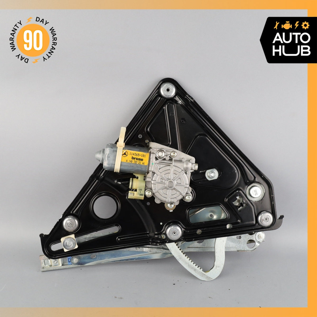 96-99 Mercedes W140 CL600 S500 Coupe Front Left Window Regulator w/ Motor OEM - photo 2