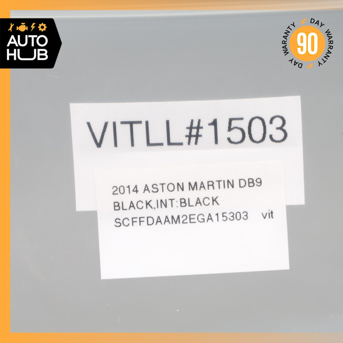 Aston Martin DB9 Headlight Turn Direction Indicator Control Switch OEM 35k - photo 13