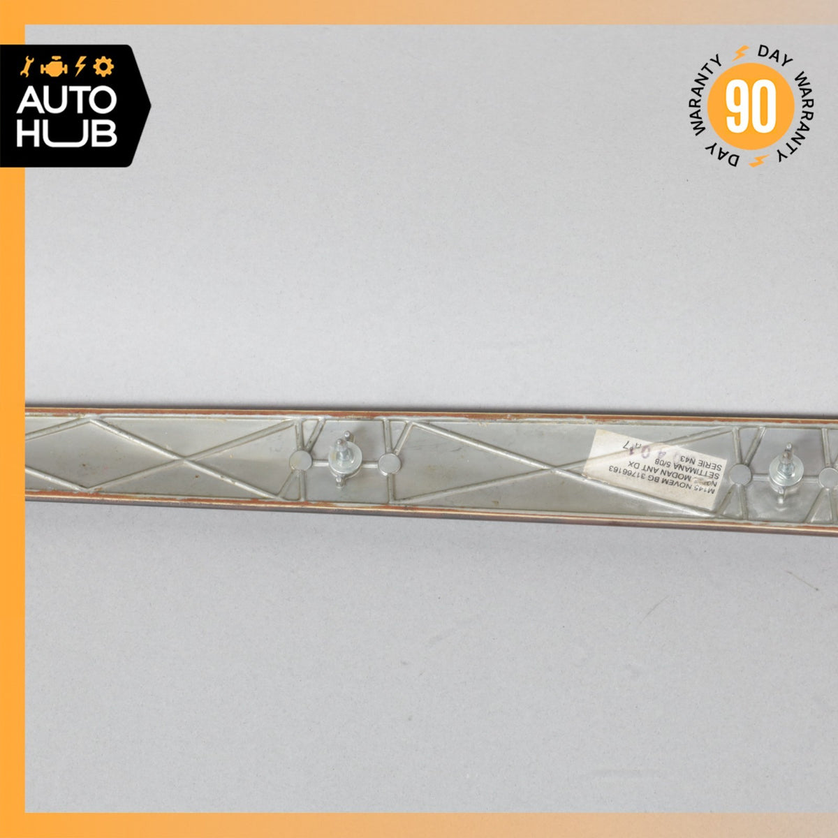 08-19 Maserati GranTurismo M145 Front Right Side Door Panel Trim Wood OEM - photo 12