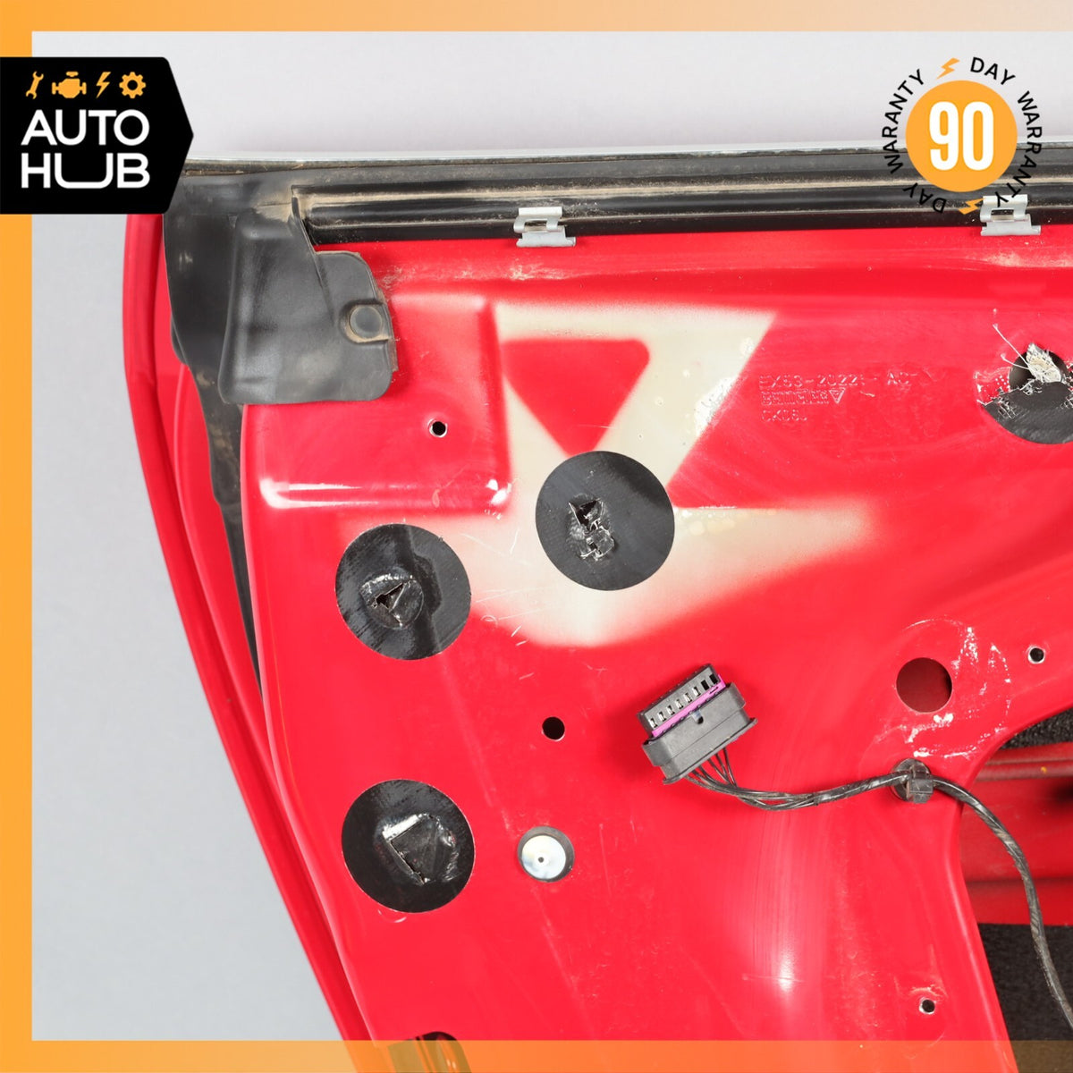 14-24 Jaguar X152 F-Type S Left Driver Side Door Shell Panel Caldera Red OEM 21k - photo 21