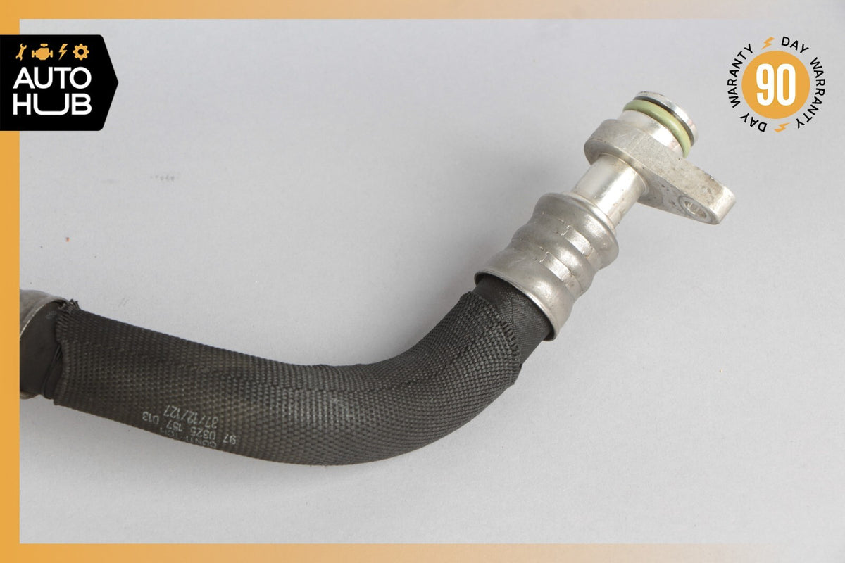 12-18 Mercedes W212 E550 CLS550 Engine Oil Cooler Hose Line Pipe Right OEM - photo 8