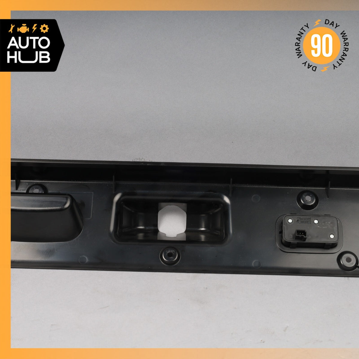 07-14 Mercedes W216 CL550 CL600 Trunk Lid Trim Panel Cover Molding Black OEM - photo 9