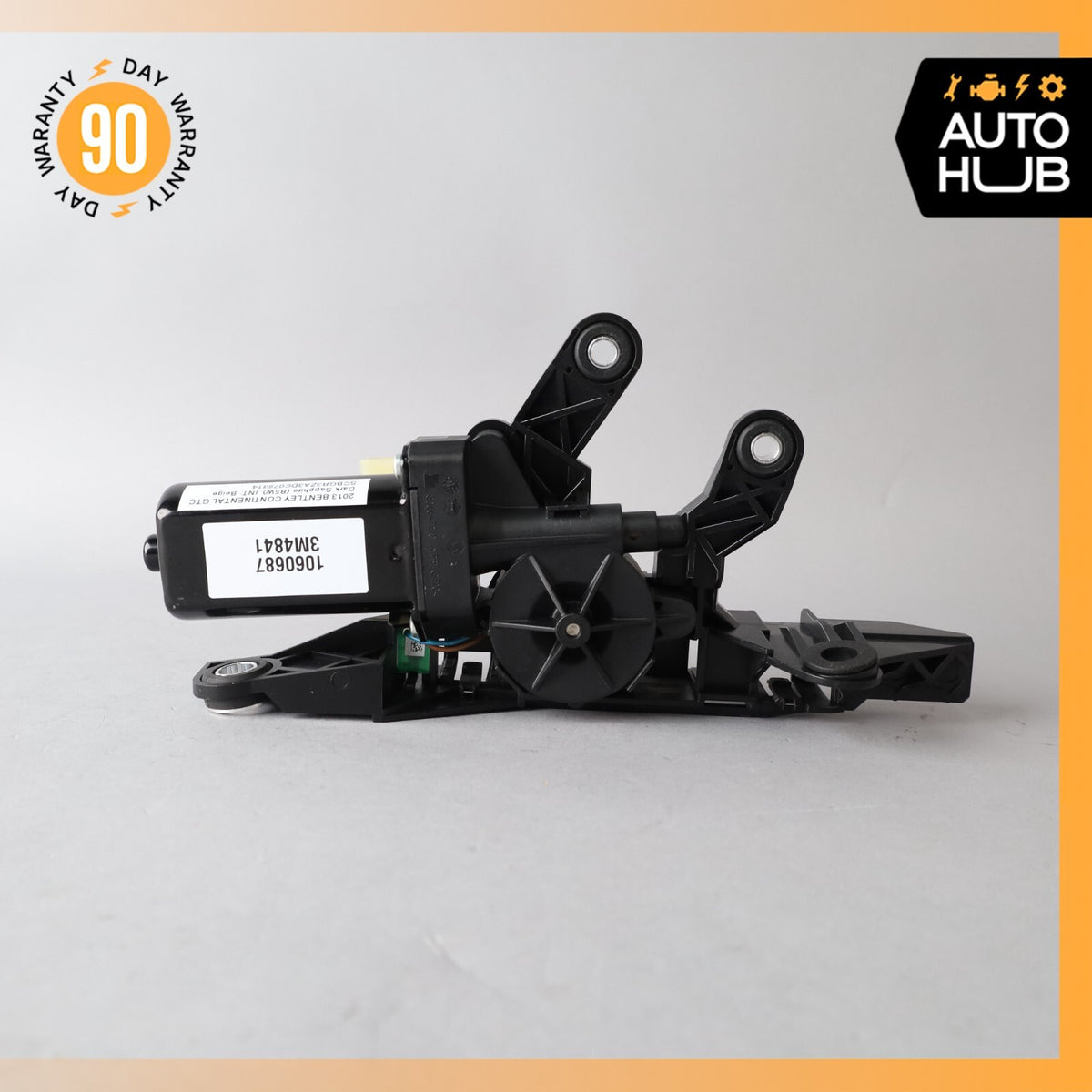 Bentley Continental GTC Front Left Side Seat Belt Feeder Motor OEM 71k - photo 5