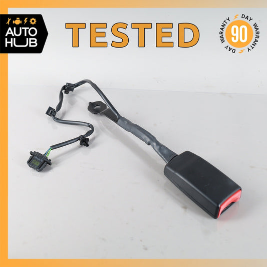 09-17 Audi 8R Q5 SQ5 Seat Belt Buckle Seatbelt Front Right Black OEM - photo 1