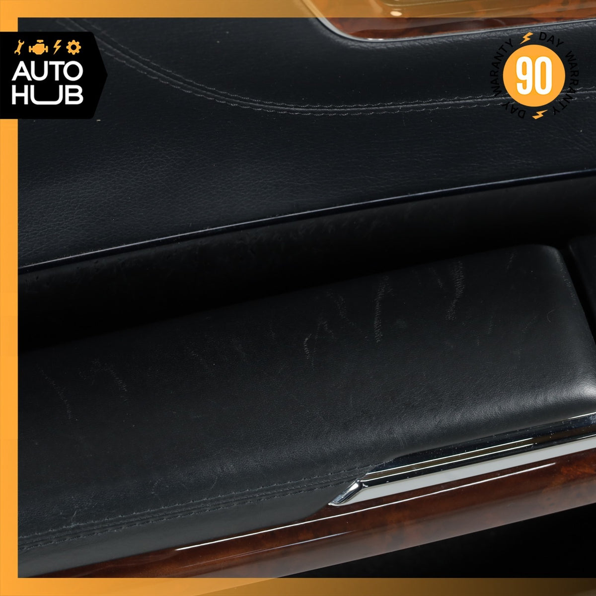 07-14 Mercedes W216 CL550 Front Left Driver Side Interior Door Panel Leather OEM - photo 12