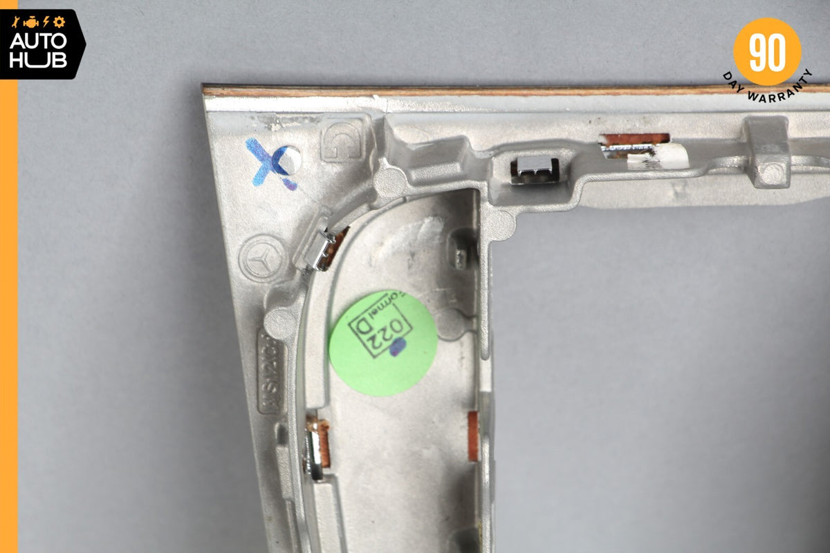 07-09 Mercedes W211 E350 E320 Center Console Shifter Trim Bezel Bird's Eye OEM - photo 7